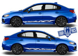 Custom Racing Decal Sticker Side Door Stripe Stickers For Subaru Impreza - Brothers-Graphics