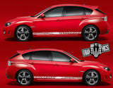 Decal Sticker Vinyl Side Racing Stripes for Subaru Impreza - Brothers-Graphics