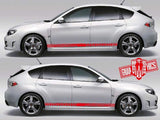 Decal Sticker Vinyl Side Racing Stripes for Subaru Impreza - Brothers-Graphics