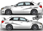 Decal Sticker Vinyl Side Racing Stripes for Subaru Impreza - Brothers-Graphics