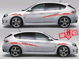 Decal Sticker Vinyl Side Racing Stripes for Subaru Impreza - Brothers-Graphics