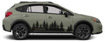 Premium Stickers Compatible With Subaru Crosstrek New Wild Forest Design BFF