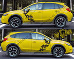 Premium Stickers Compatible With Subaru Crosstrek New Wild Man Design BFF