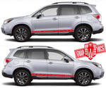 Graphics Racing Sticker Car Side Vinyl Stripes Fit Subaru Forester - Brothers-Graphics