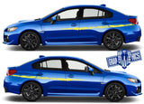 Premium Stickers Compatible With Subaru Impreza Style Design BFF - Brothers-Graphics