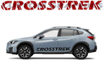 Premium Stickers Compatible With Subaru Crosstrek Name Legend Design BFF