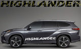 Premium Vinyl Stripes Compatible with Toyota Highlander Personalized Design  Vehicle Enhancement