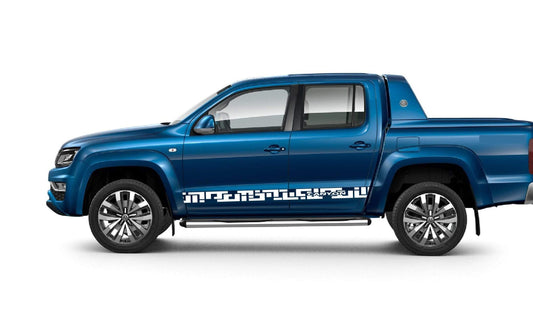 NEW Block Graphics for Volkswagen Amarok | Premium Stripe Decals for 2010–2025 Models