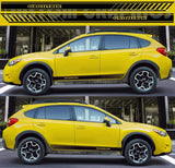 Vinyl Graphics New Classic Design Sticker Vinyl Side Racing Stripes for Subaru Crosstrek