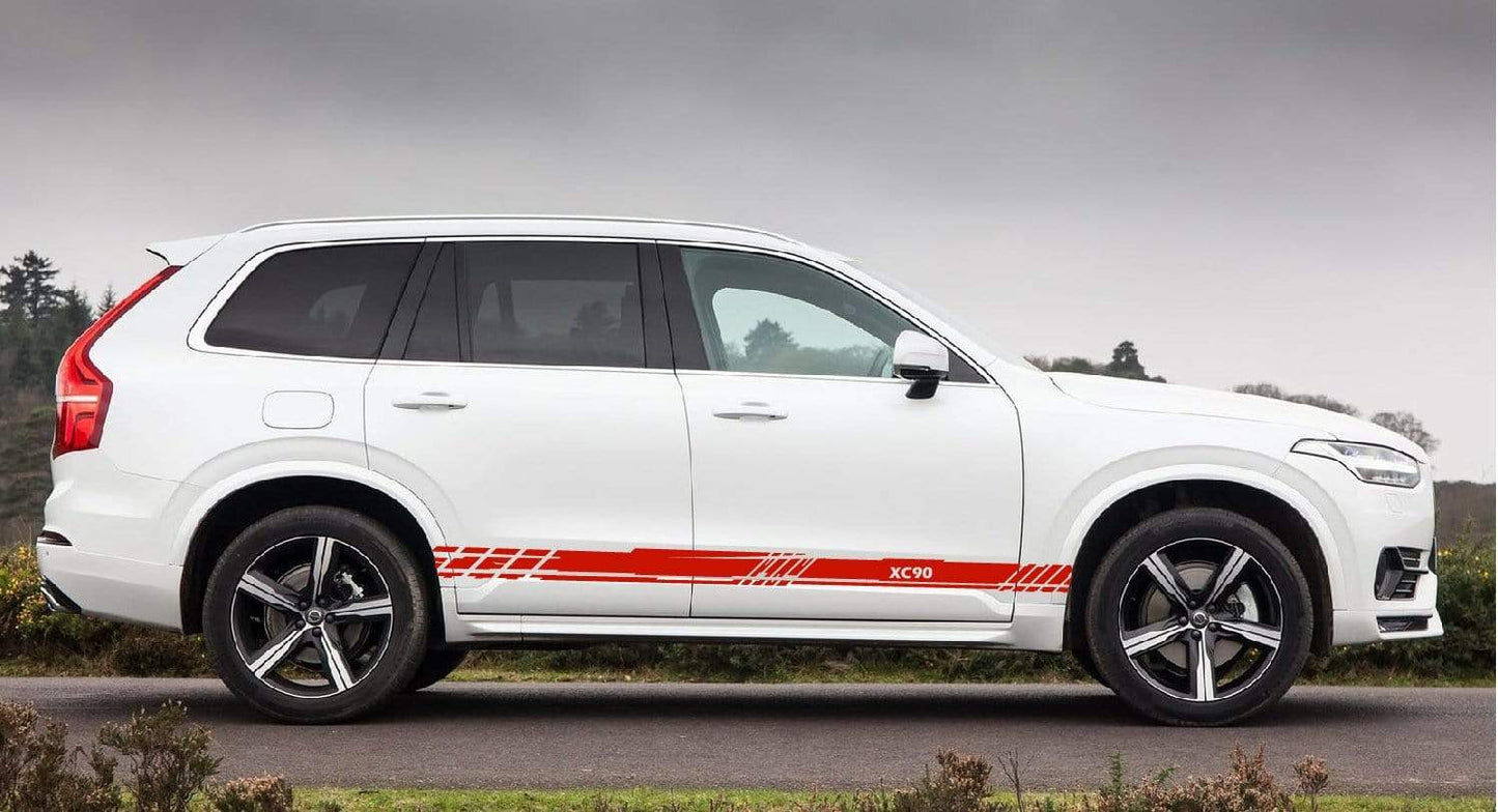 Stickers Vinyl Stripes For Volvo XC90 New Unique Design