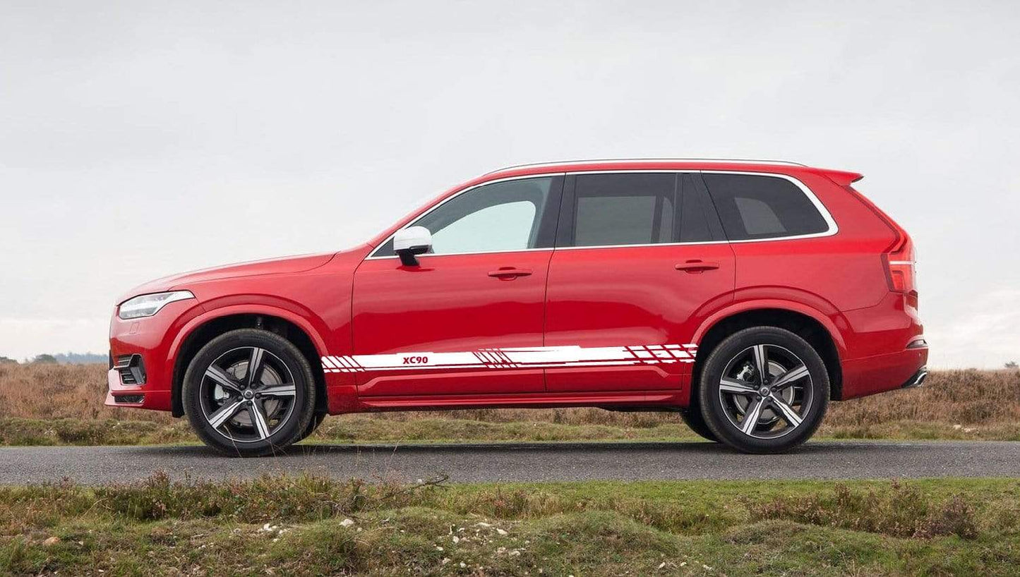 Stickers Vinyl Stripes For Volvo XC90 New Unique Design