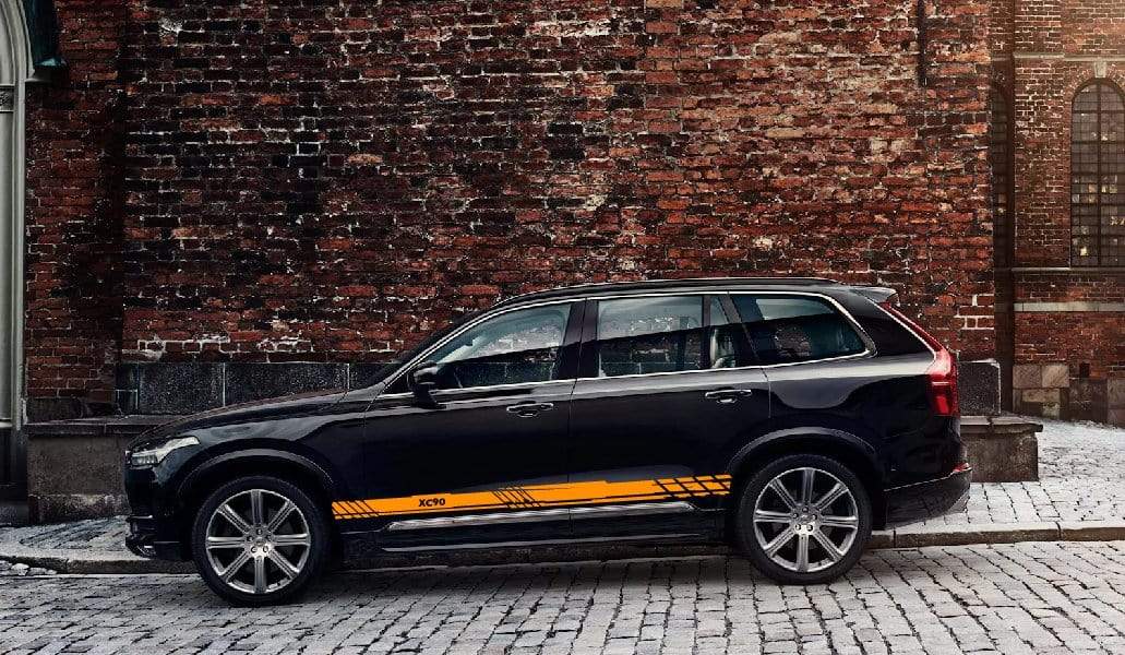 Stickers Vinyl Stripes For Volvo XC90 New Unique Design