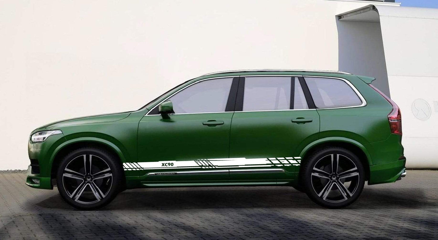 Stickers Vinyl Stripes For Volvo XC90 New Unique Design