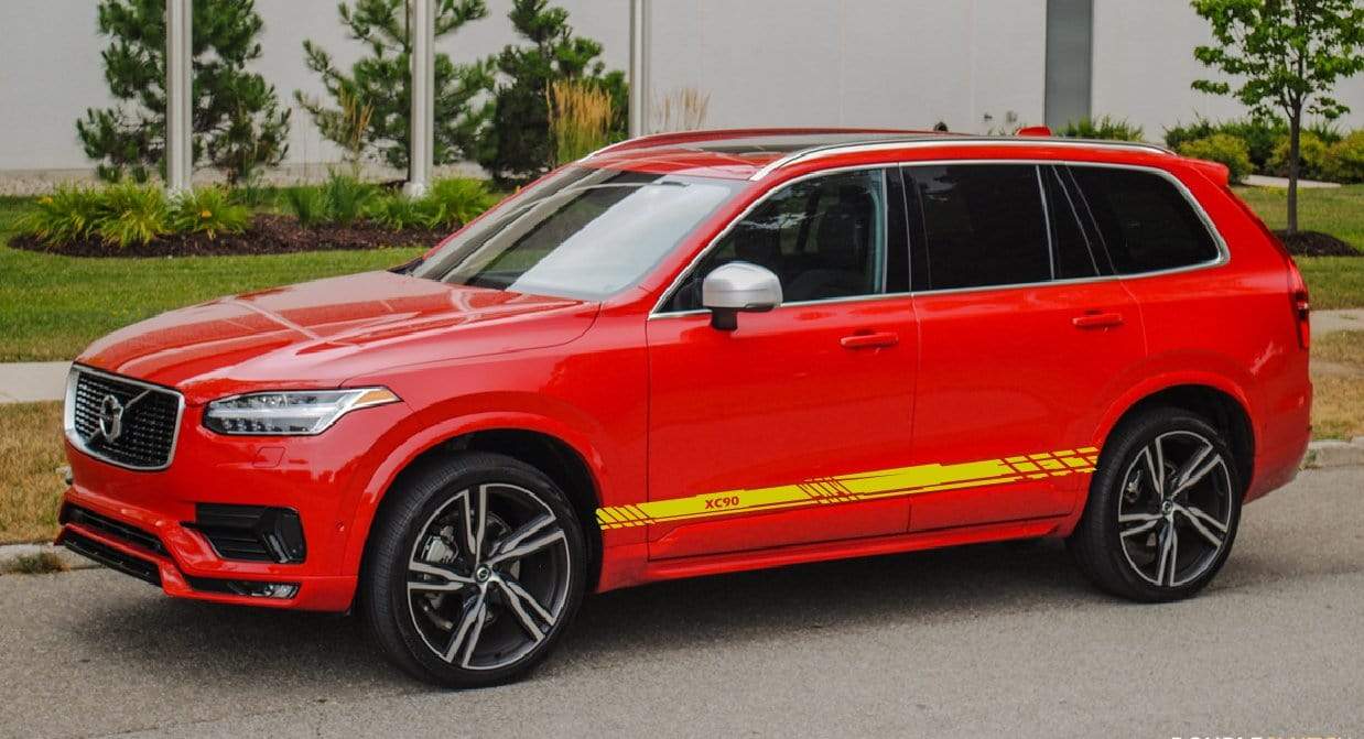 Stickers Vinyl Stripes For Volvo XC90 New Unique Design