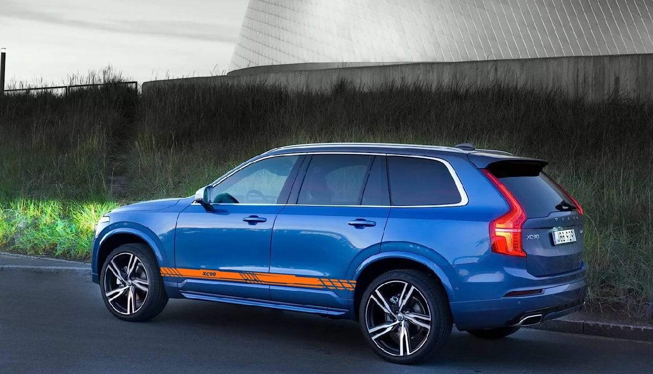 Stickers Vinyl Stripes For Volvo XC90 New Unique Design