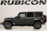 Vinyl Graphics "Rubicon" Design Graphic Stickers Compatible with Jeep Wrangler