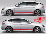 Side Door Stripe Custom kit Stickers Set Kit For Subaru Impreza - Brothers-Graphics