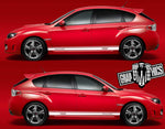 Side Door Stripe Custom kit Stickers Set Kit For Subaru Impreza - Brothers-Graphics