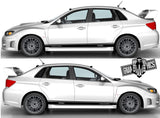 Side Door Stripe Custom kit Stickers Set Kit For Subaru Impreza - Brothers-Graphics