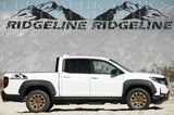 Vinyl Graphics Stickers Compatible With Honda Ridgeline Mountain Design Vinyl Decal