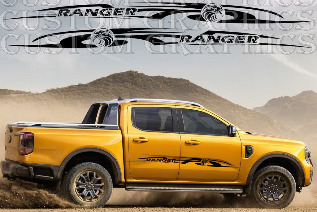 Tribal Design Sticker Side Door Stripe Stickers Ford Ranger – Brothers  Graphics