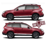 Vinyl Decal Side Door Stripe Sticker Graphics Kit Subaru Forester - Brothers-Graphics