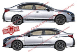 Premium Stickers Compatible With Subaru Impreza New Line Design BFF