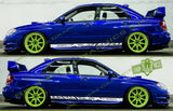 Premium Stickers Compatible With Subaru Impreza New Line Design BFF